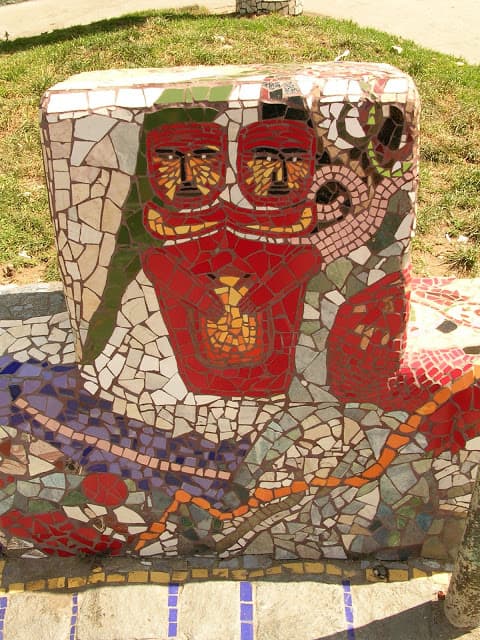 muralismo en mosaico
